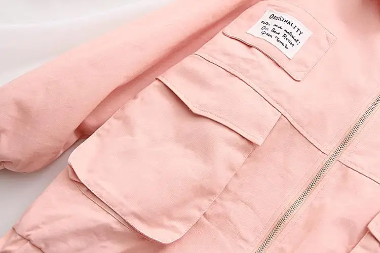 2017 весенне осенняя куртка Женские однотонные с длинным рукавом героями