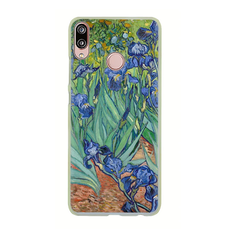 H12 Жесткий чехол для телефона Van Gogh Starry Night для Huawei Honor 6a 6C 7A Pro 7C 7X 8C 8X8 9 10 Lite Play - Цвет: H12