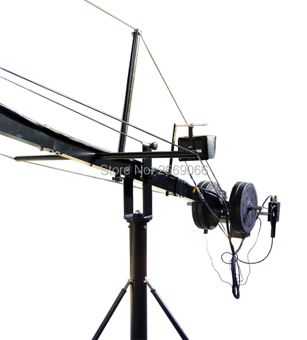 Рукоятка с 2 осями моторизованная головка Jimmy стрела крана камеры|camera crane jib|crane