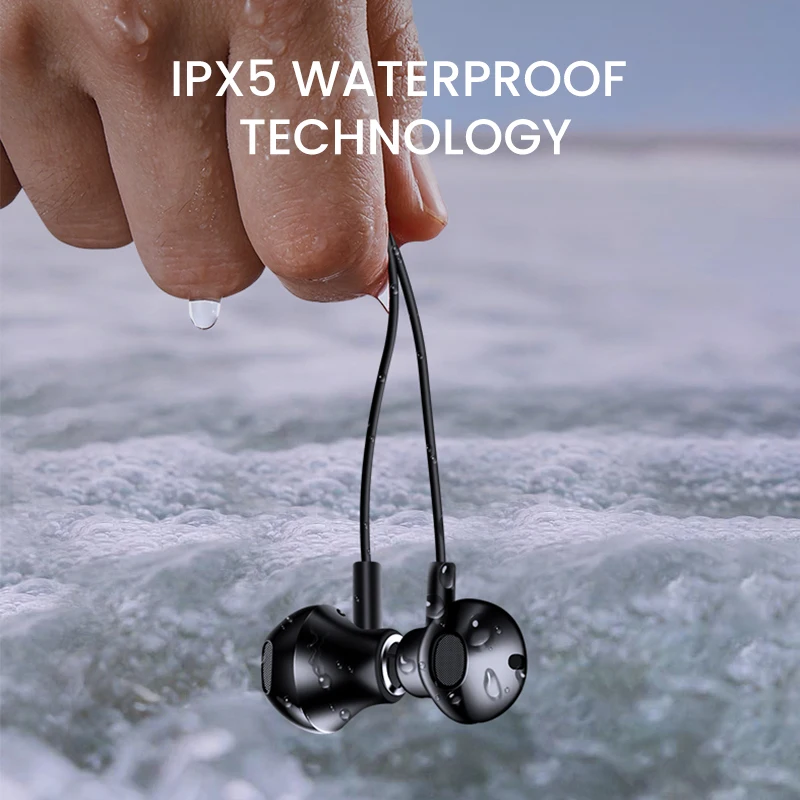 IONCT Bluetooth беспроводные наушники для телефона с шейным ремешком спортивные