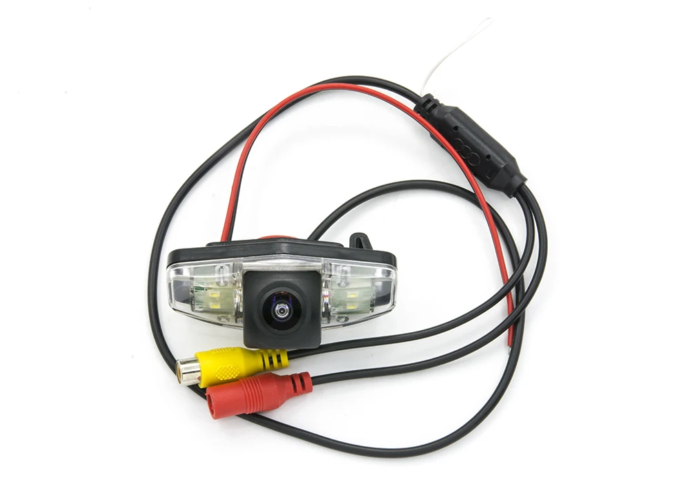 175 градусов Fisheye MCCD 12LED HD камера заднего вида Камера для Honda Accord 2001 2002 2003 2004 2005 2006 2007 2008 2009 2010 автомобильный монитор