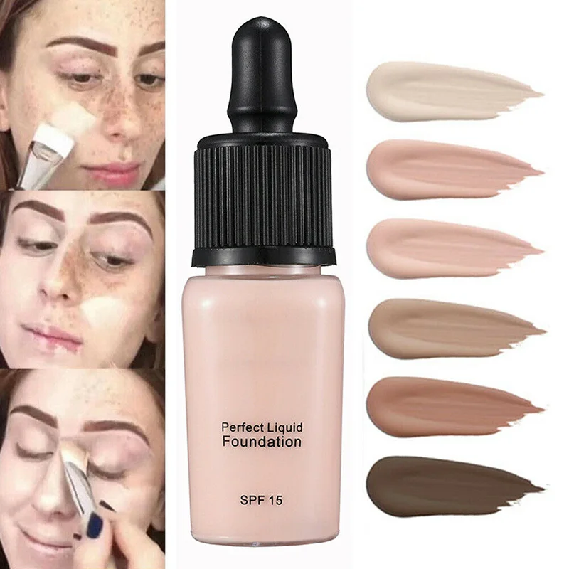 1 шт. Жидкий тональный крем длительный консилер увлажняющая Косметика для
