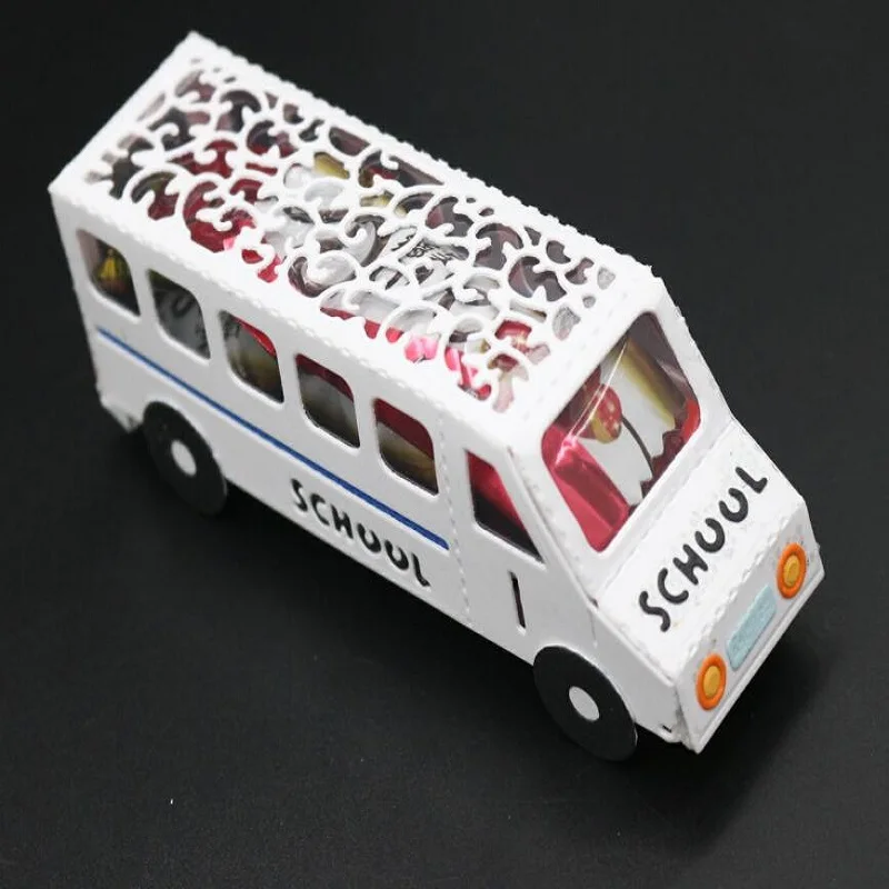 Glita Creatif 1 шт. в форме автобуса металлическая резка Скрапбукинг для изготовления