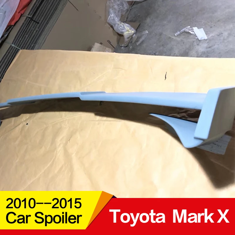 Используется для Toyota Mark X рейз спойлер 2010 11 12 13 14 15 16 17 год FRP материал с цветным задним крылом стиль спойлер, аксессуары