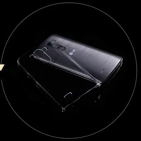 Для LG G3 Случае Мода Crystal Clear Hard PC Чехол Optimus D850 D855 Ультра Тонкий Мобильный Телефон