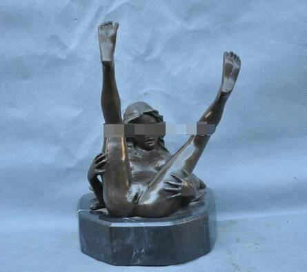 SUIRONG 407 + 9 бронзовая женская красота обнаженная сексуальная скульптура|statues and