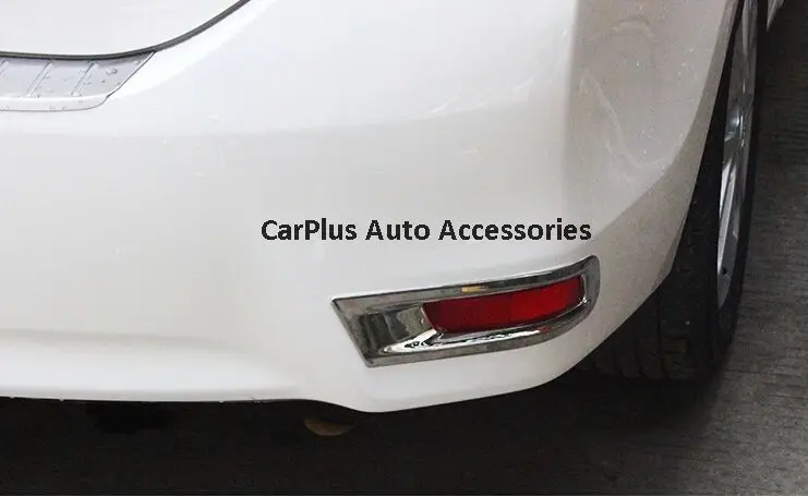 Хромированный задний противотуманный фонарь крышка для 2014 новый COROLLA ALTIS