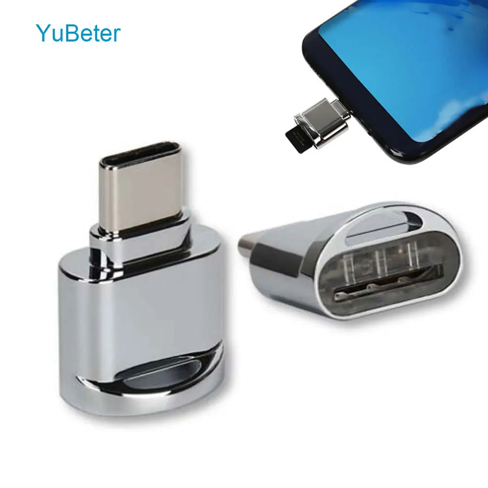 YuBeter USB 3,1 type c кард-ридер USB C TF Micro SD OTG кард-ридер адаптер для телефона samsung Macbook huawei LeTV ноутбука