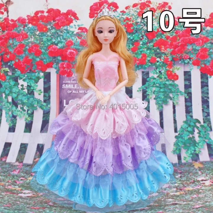 GUANNUO игрушка новая кукла одежда красивые DIY ручной работы вечернее платье для