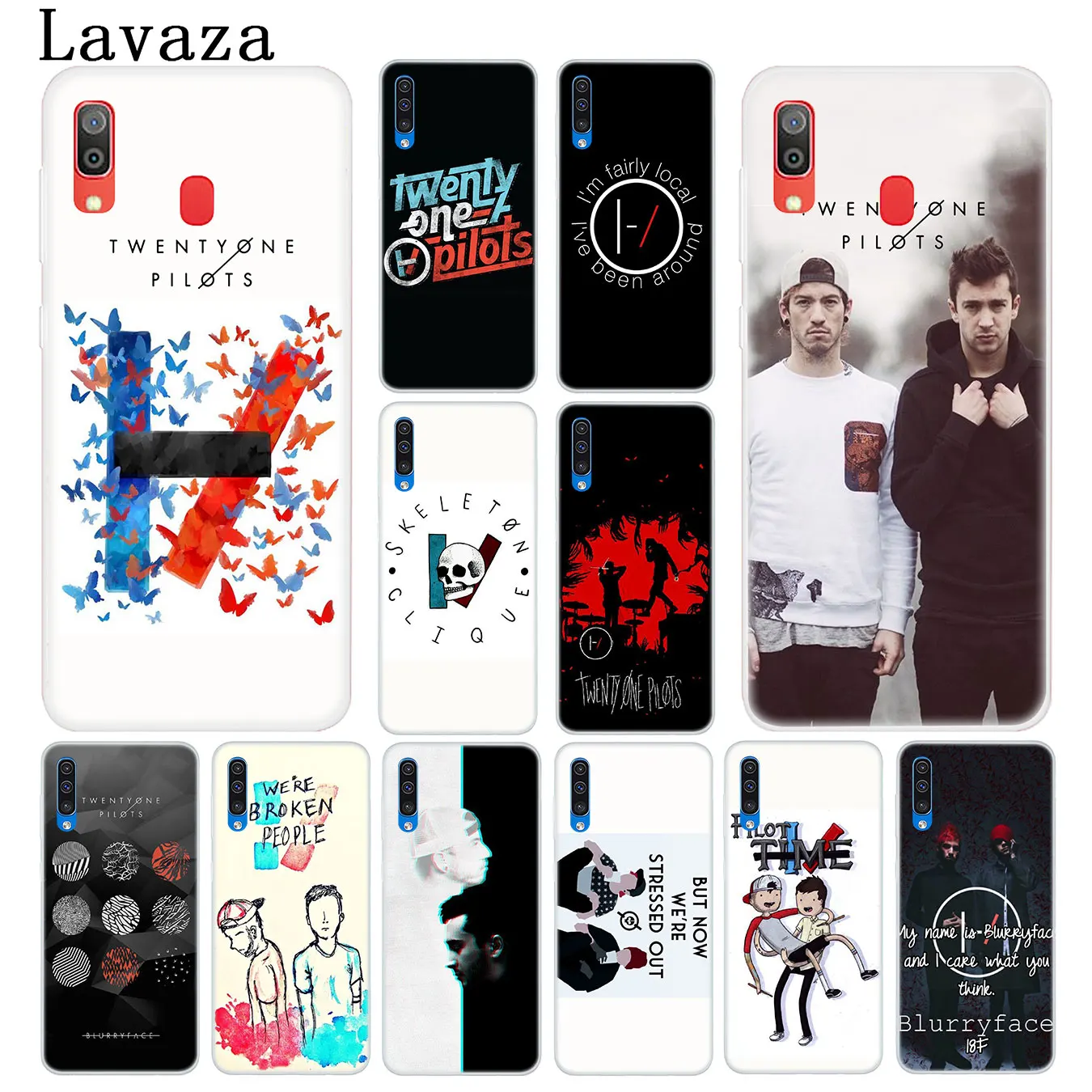Чехол для телефона с музыкальным принтом Lavaza Twenty One Pilots 21 Samsung Galaxy A20E M40 M30 M20 M10 A10 A20