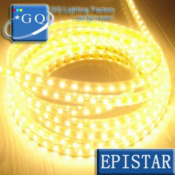 

5m Fedex DHL UPS 5050 led strip ribbon bundle string rope 110V 120V220V 230v 240v 60LEDS / m