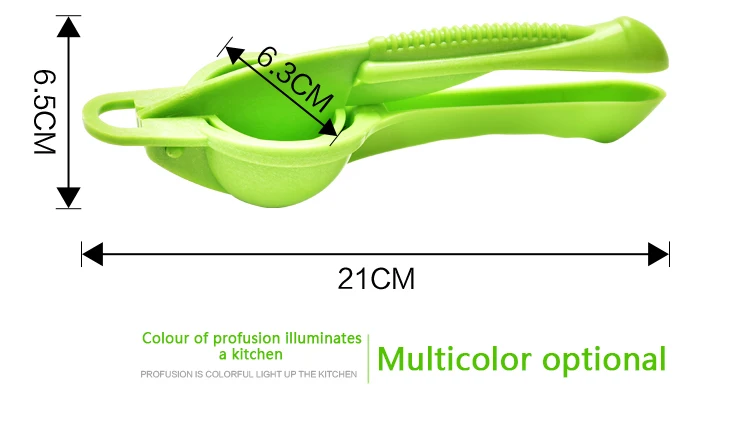 Lemon orange citrus juicer household multi-functional portable kitchen tools fresh press manual yellow quick handle press