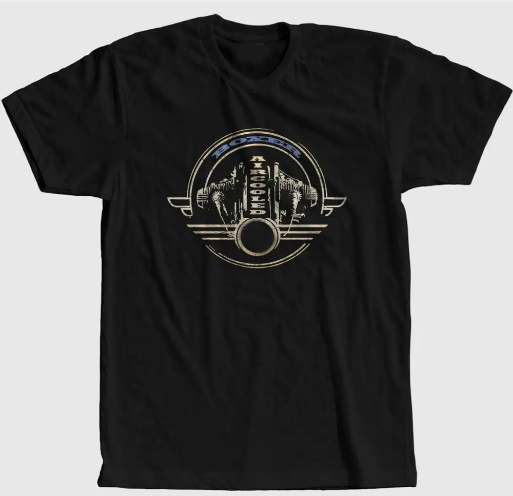 

Boxer Engine Rules Aircooled Motorcycle = R Series Custom T-Shirt Summer 2019 Cotton Printed Pure Cotton Men'S Tee Shirts
