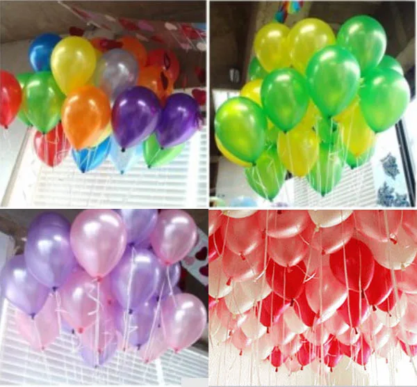 12 дюймов 3 2 г гелиевые шары из латекса цвета металлик перламутровые Лучшее