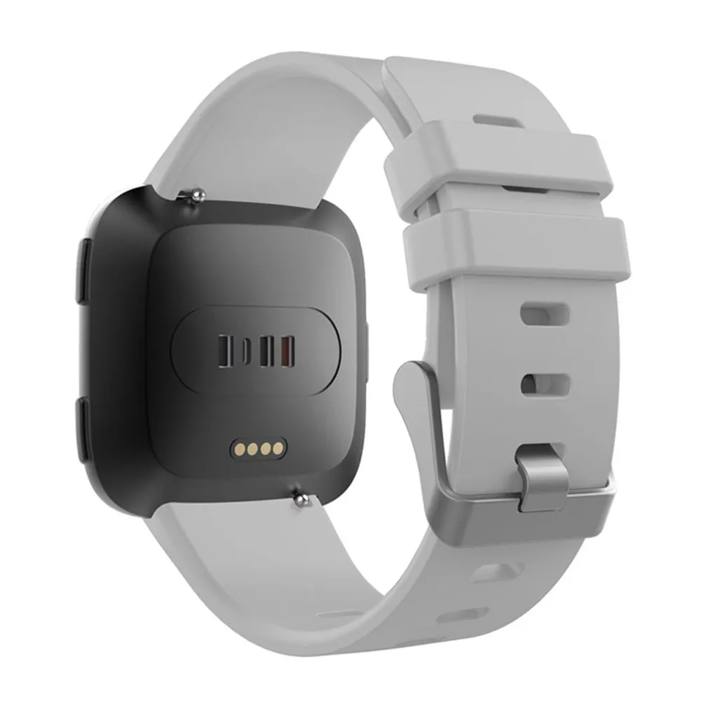 TORQUILA Премиум мягкий силиконовый ремешок для Fitbit Versa фитнес-браслет Сменные часы спортивный светильник