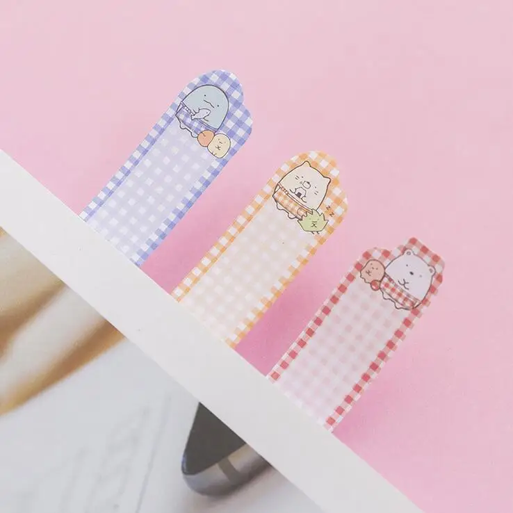 Sumikko Gurashi N раз самоклеящиеся Блокнот заметки Закладки Школа канцелярских товаров