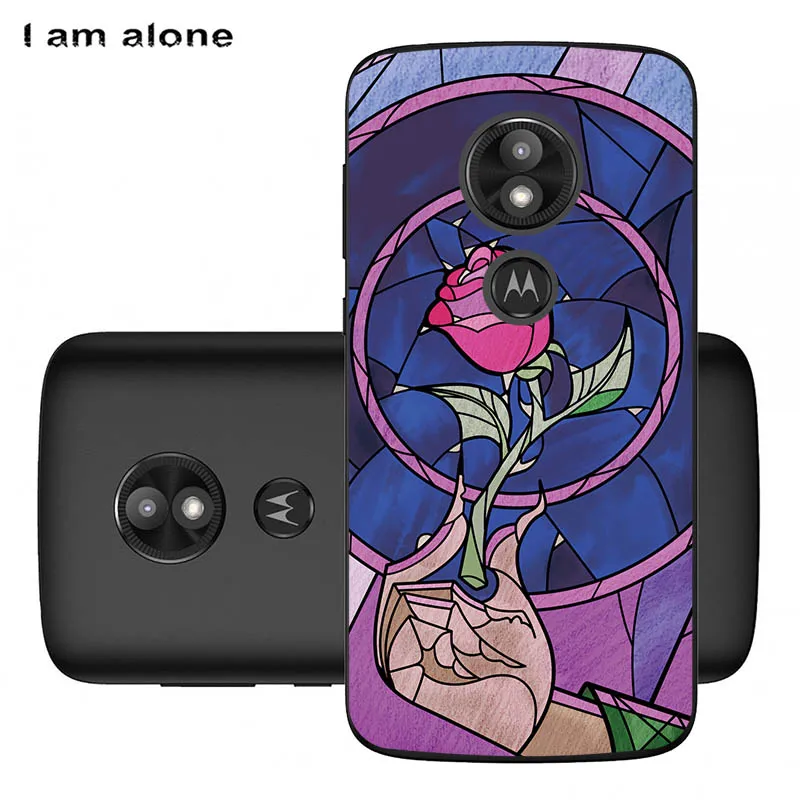 Чехлы для телефонов I am alone для Motorola Moto E5 E5 Plus E5 Play, мягкий ТПУ чехол для мобильного телефона, милые сумки для Moto E5