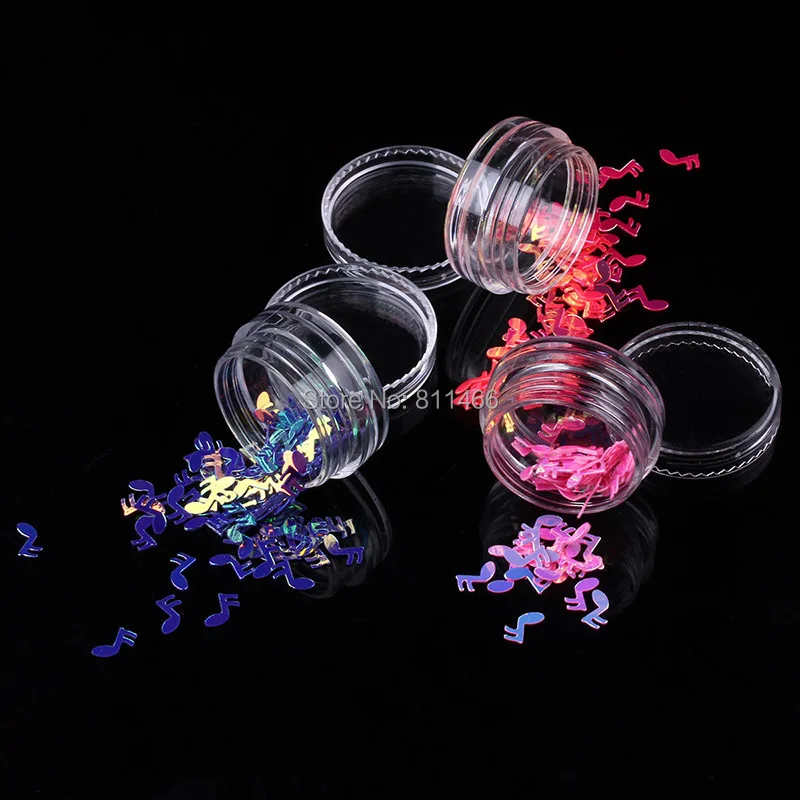 Material Plastic DIY Music Note Decorative Nail Art Sticker Se Multi color Packing List 12 x Boxes of nail stickers|box alert|stickers