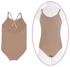 Платья для детей и взрослых, сексуальный Бесшовный Нижнее белье камзол кожи Цветной тренировочная одежда для занятий гимнастикой для девочек Детская Одежда для танцев; Балетное белье трико телесного цвета