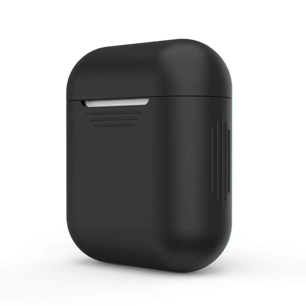 Мягкий силиконовый чехол для наушников Rovtop Apple Airpods противоударный AirPods Bluetooth