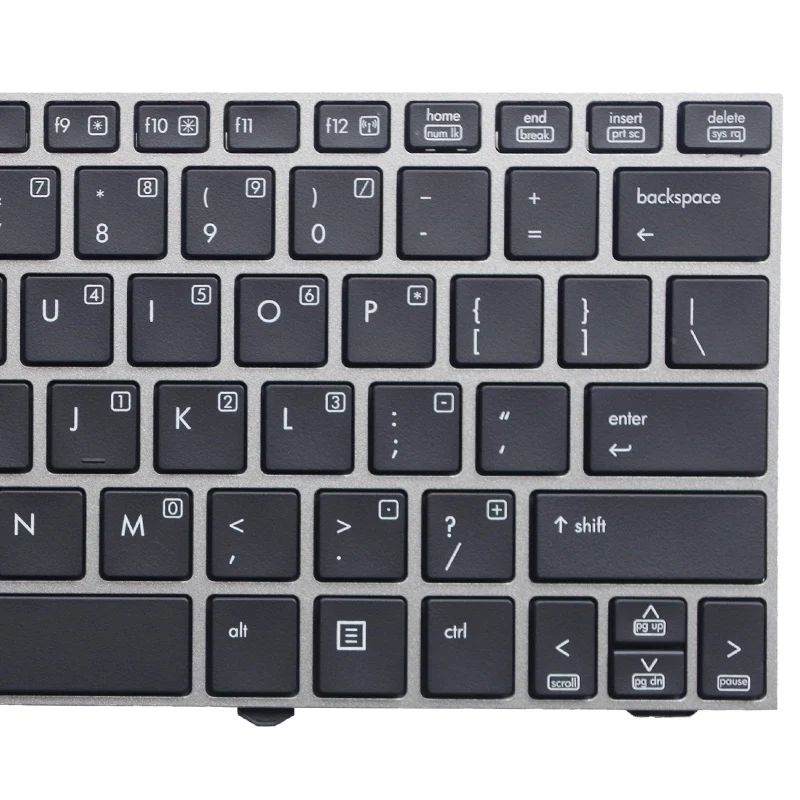 Новинка клавиатура GZEELE для ноутбука HP EliteBook 2170 2170P без подсветки 677598 001 сменная с