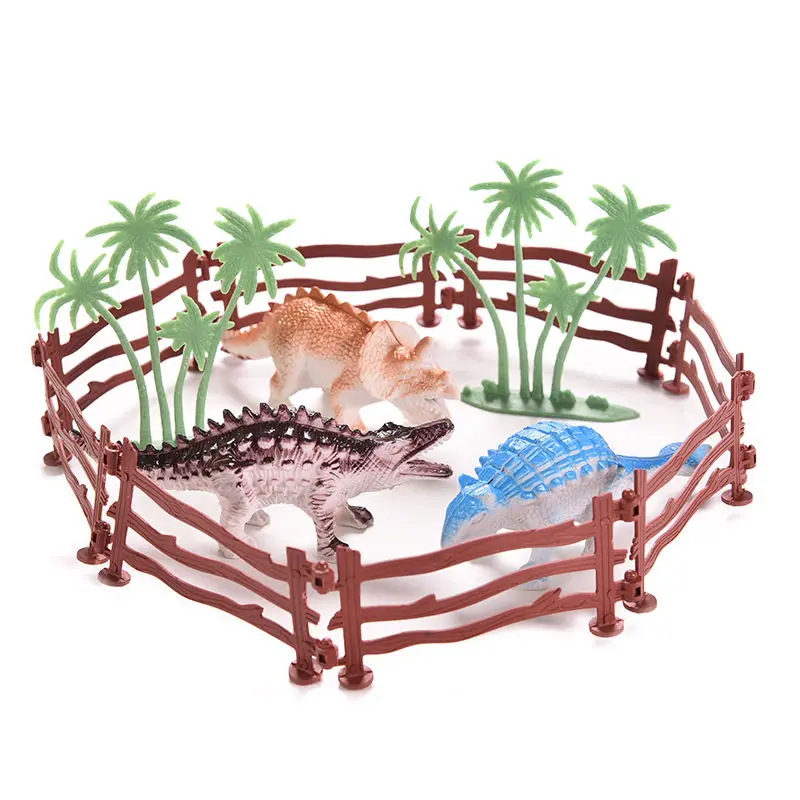 Новинка 13 шт./компл. забавные экшн фигурки динозавров игрушки для парка сборники