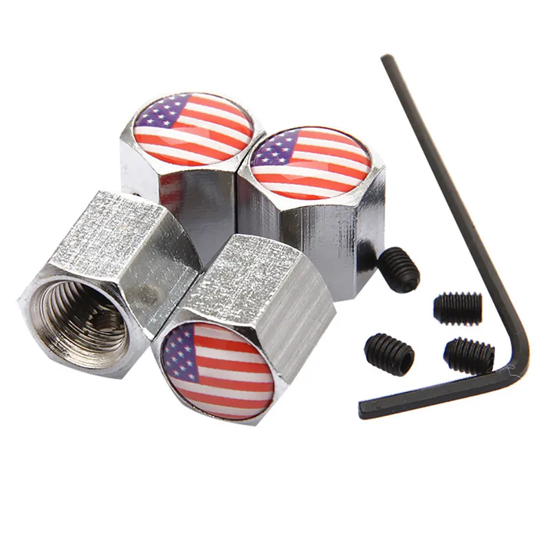 Колпачки CARPRIE шток клапана шины автомобиля 4 шт. противоугонные колпачки из