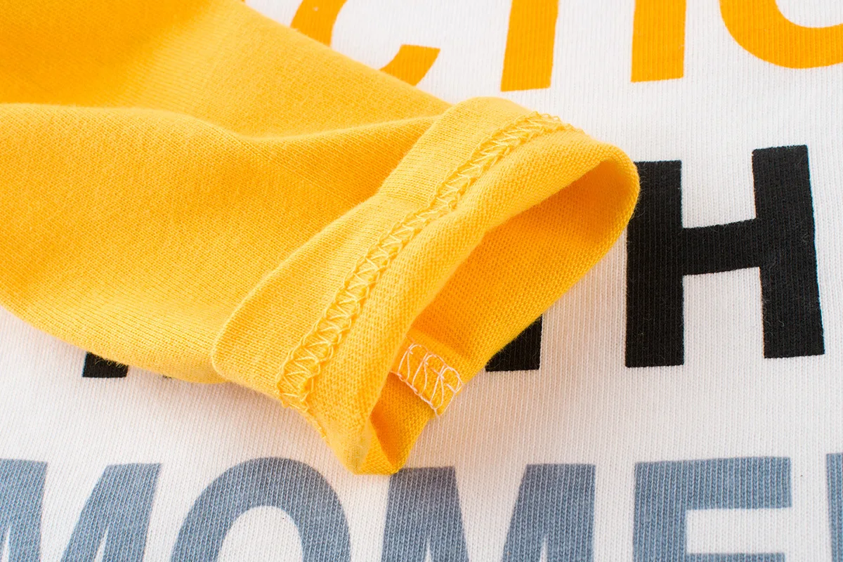 Футболка с длинным рукавом для девочек Полосатые футболки героями мультфильмов