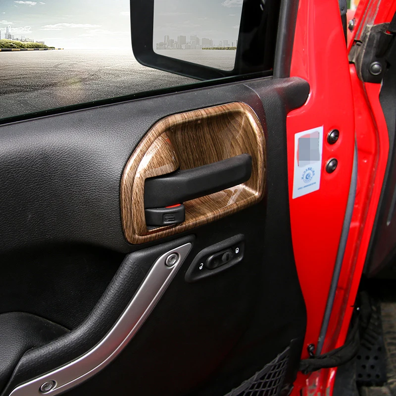SHINEKA внутренние молдинги для Jeep wrangler jk 2 двери межкомнатные дверные чаши для Jeep wrangler jk 2011- аксессуары