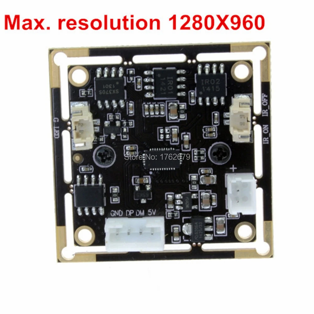 Монохромная мини камера с подсветкой 0 01lux HD 1.3MP Aptina AR0130 UVC plug and play micro cmos usb
