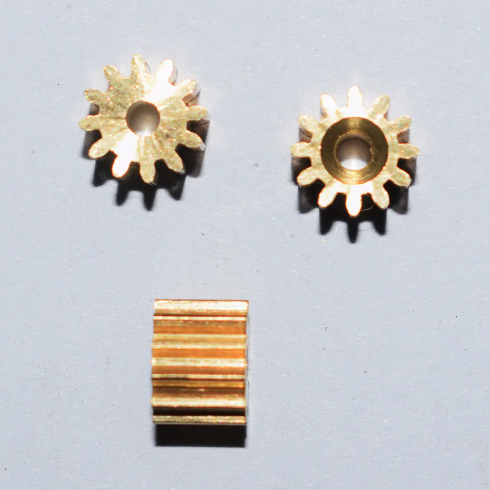 Медная шестерня с медным двигателем 12 зубьев 100 м 10/0 5 шт.|copper gears|brass gearsrc car parts |