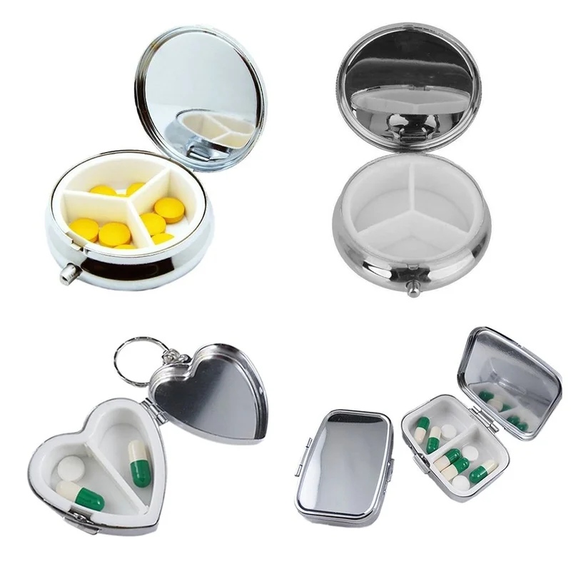 Дорожный органайзер для хранения таблеток контейнер лекарств держатель