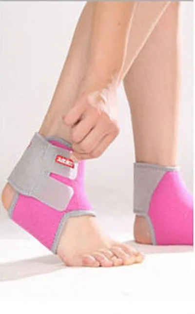 1 pair rose red AOLIKES 1 пара Детские Ремешок на щиколотке для Велоспорт бег тренажерный зал детские спортивные фиксатор голеностопа SOFT Поддержка Гвардии Protector для мальчиков и девочек tobillera - Цвет: 1 pair rose red