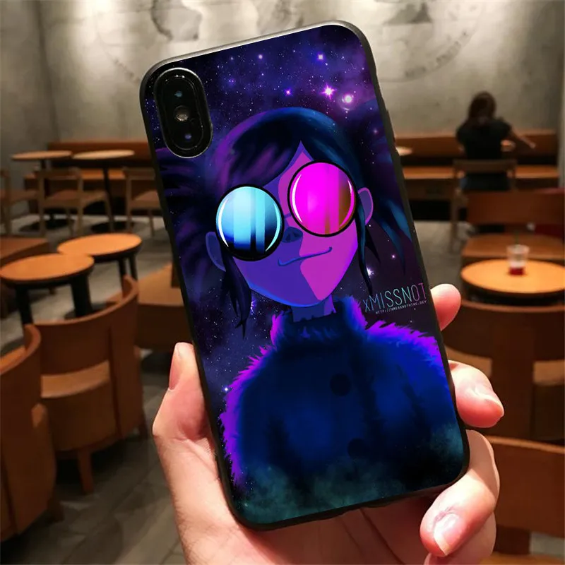 Gorillaz мягкий силиконовый из ТПУ чехол для iPhone 6 телефона 7 8 plus 5 X Xr Xs Xsmax samsung Galaxy 9 edge