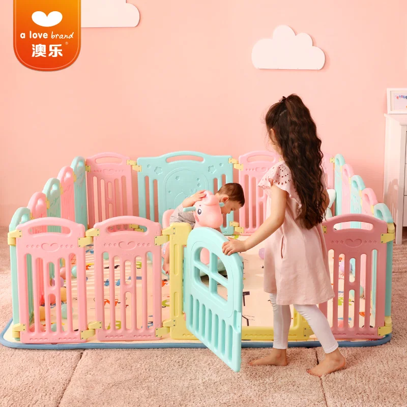 Детский игровой забор AOLE Meng bear защитное ограждение для детей ясельного возраста