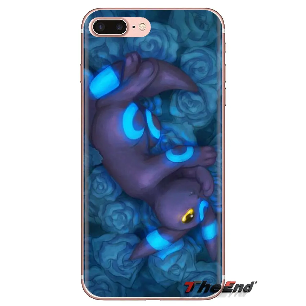 Pokemon mystic Блестящий умбреон прозрачный мягкий чехол чехлы для Huawei Mate Honor 4C 5C 5X 6X 7 7A 7C