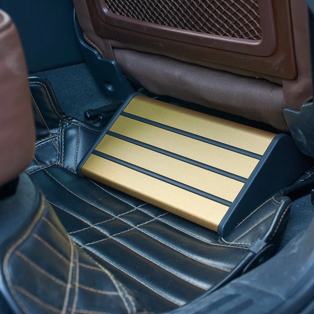 Автомобильная педаль авто Внутреннее заднее сиденье табурет для ног педали