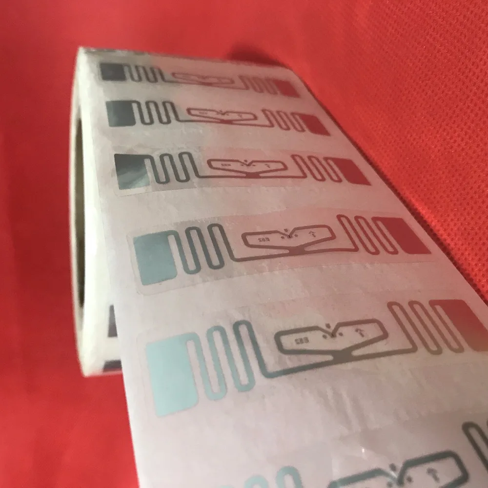 Электронная радиочастотная бирка M5 размер 68 х14 мм UHF rfid наклейки ISO18000-6C EPC GEN2 Impinj E52