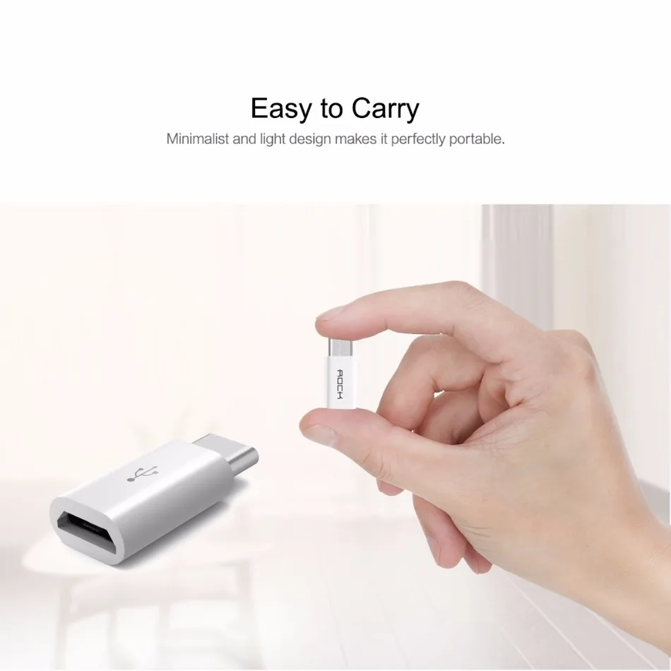 ROCK Type C to Micro converter Typec micro adapter with retail package | Мобильные телефоны и аксессуары