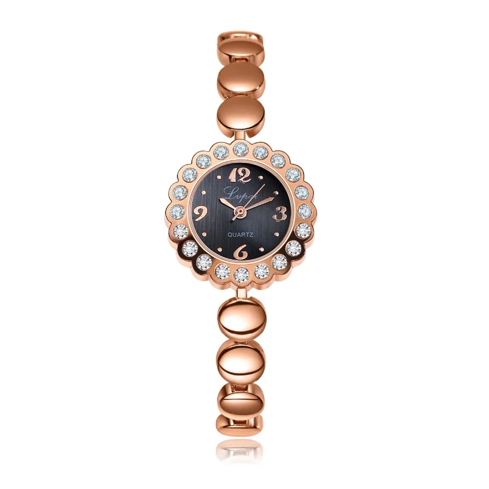 

LVPAI Luxury Watch Women Vente chaude De Mode De Luxe Femmes Montres Femmes Bracelet Montre Watch Gold quartz wristwatch QC7