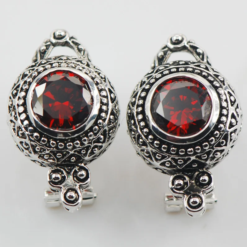 Новые женские 925 пробы Серьги с серебряными кристаллами TE510|earring bamboo|earring steelearings |