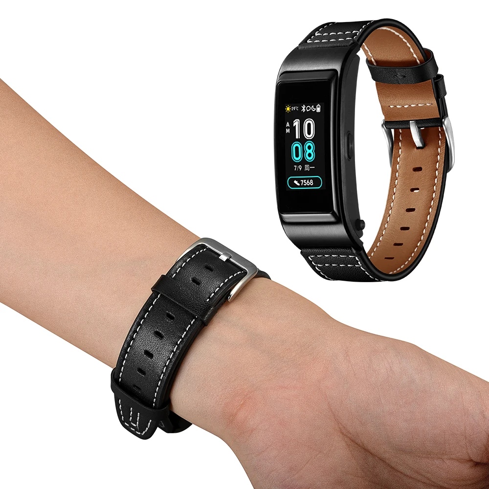 Новый список B5 сменный ремешок из натуральной кожи для Huawei Talkband Модный