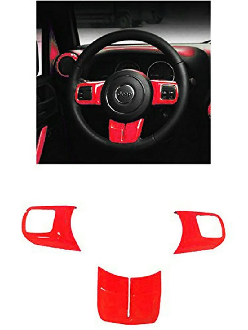 12 шт./компл. ABS черная отделка рулевого колеса кондиционера вентиляционные