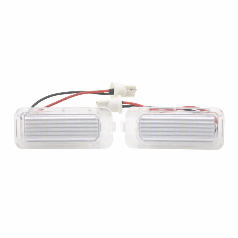 Светодиодные лампы для номерного знака Ford Fiesta Focus Mondeo 18|car light|bulbs for carbulb led |