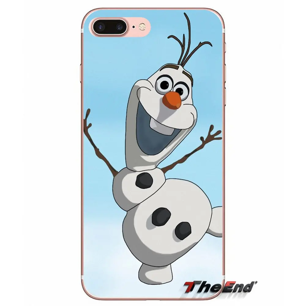 Чехол для Apple iPhone X 4 4S 5 5S SE 5C 6 6S 7 8 Plus 6Plus 7plus 8plus Fundas Coque чехол со снежинками звездами снеговиком Олафом - Цвет: images 4