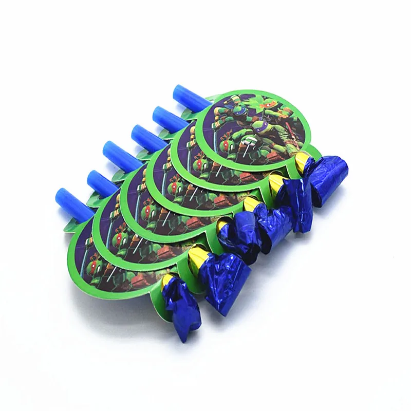 6 шт одноразовые украшения для подростков Черепашки Ниндзя тема вечерние шум