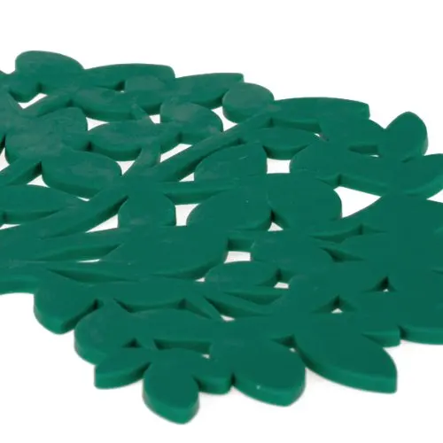 Практичный 6 шт. дерево-форма напиток подставки под чашку коврик для чашек Dinningroom