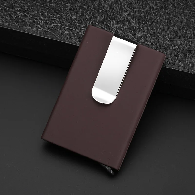 Для мужчин визитка кошелек ID кредитных держатель для карт визитница RFID