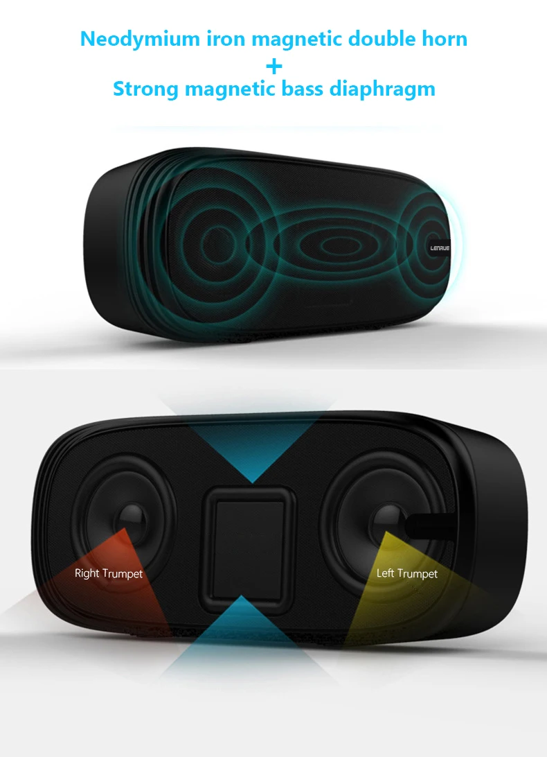 Питьевой Bluetooth Динамик s Беспроводной открытый для телефона с микрофоном Lound 3D