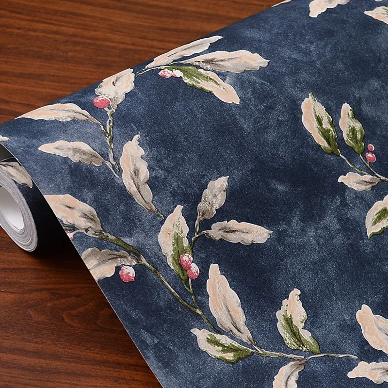 Сад Стиль Цветы стены бумага искусство Dappled гостиная спальня фон рулон|wall paper